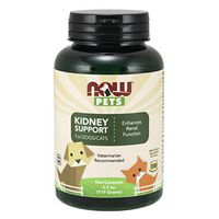 NOW Pet Health, Kidney Support Supplement, Formulated for Cats & Dogs, Nasc Certified, Powder, 4.2 Oz