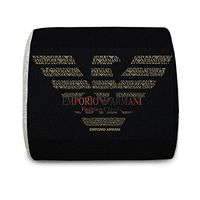 Ilyzone Memory Foam Fashion Gold EMPORIO ARMANI Durable Cotton Linen Fabric Pillow Lower Back Cushion Support Car Seats, Office Seats,Sofa