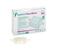 Tegaderm High Performance Foam Dressing by 3M Healthcare (Dressing, Foam, TEGADERM, SQ, 3.5X3.5, 2X2PAD) 10 Each/Box