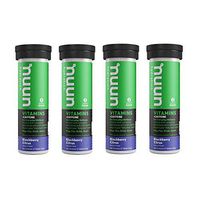 Nuun Vitamins + Energy: Blackberry Citrus Daily Supplement (4 Tubes of 12 Tabs)