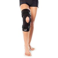Wraparound Hinged Knee Brace - Front Closure Hinged Knee Brace for ACL, MCL, Meniscus & General Knee Pain - by BioSkin (XXL)