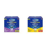 Theraflu PowerPods Nighttime Severe Cold Medicine, Honey Lemon with Chamomile & White Tea Flavors, 8 count and Daytime Severe Cold Medicine, Berry with Menthol & Green Tea Flavors, 8 count