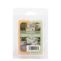 Hosley Dual Pack Gardenia and Sweet Pea Jasmine 2.5 Ounces Hand Poured Wax Infused with Essential Oils Ideal for Weddings Spa Reiki Meditation Settings W1