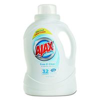 Ajax 49551 2Xultra Liquid Detergent, Free & Clear, 50oz Bottle (Case of 6)