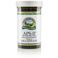 Naturessunshine APS II with White Willow Bark Nervous System Support 100 Capsules (Pack of 2)