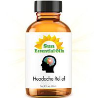 Headache Relief Blend Essential Oil (Huge 2oz Bottle) Bulk Headache Relief Blend Oil - 2 Ounce
