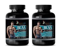 pre Workout no Caffeine - BCAA 3000 MG - PRE & Post Workout - bcaa Amino acids Supplements - 2 Bottles 240 Tablets
