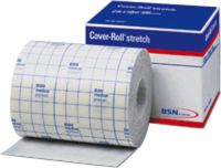 BSN Jobst Cover-roll Stretch Bandage 4" x 10 yds Non-woven, Hypoallergenic, Latex-free (1 Roll)