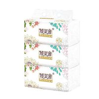 Youmymine 3 Pack Paper Towels, White Soft Toilet Paper,Ultra Gentle Home Kitchen Toilet Tissue,Absorbent Hand Towels, 3-Ply Family Paper (White, A)