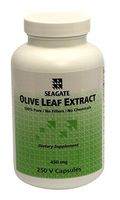 Seagate Products Olive Leaf Extract Supplements 450 mg 250 Capsules