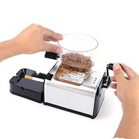 XRXX Cigarette Rolling Machine Automatic Cigarette Filling Machine Household Push-Pull Cigarette Machine Small Coil Cigarette Cigarette Roll Machine