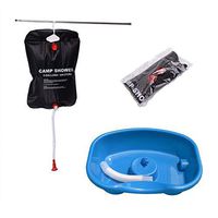 KNONGMAYI Hair Washing Basin Tray, ShampooTray with 5 Gallon Handy Mobile Shower for who Moves with Difficulty.