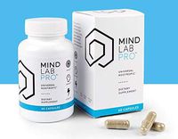 Mind Lab Pro Universal Nootropic Dietary Supplement 60 Capsules Supports Studying, Learning, Attention, Gluten Free Allergen Free Caffeine Free No Preservatives Citicoline Phosphatidylserine
