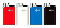 Djeep Lighters (Pack of 4) Assorted Plain Colores