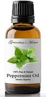 Grandma's Home Essential Oils - 100% Pure Therapeutic Grade (Peppermint, 30 mL)