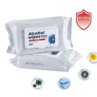 250PCS Disposable Alcohol Wet Wipes,Alcohol Wipes Suitable for Adults Kids Clearning,Large Wet Wipes for Adults 5pack