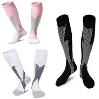 ZFiSt Sport Medical Compression Socks Men Women,1-3Pair 20-30mmhg Run Compression Socks for Nurse Edema Diabetic Travel