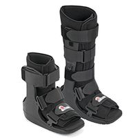 CoreLINE Pneumatic Cam Walker Boot with Plastic Uprights for Sprains and Fractures Men and Women (High - Large)