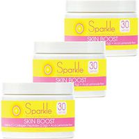Sparkle Skin Boost Acai Lemonade (3-Pack) Verisol Collagen Peptides Protein Powder Vitamin C Supplement Drink
