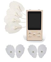 TENS Unit 6 Modes Pain Relief Body Massager Rechargeable Mini Muscle Stimulator Electronic Pulse Massager Beige
