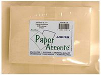 Paper Accents Cards & Envelopes 5"x7" 50pc Pack Cream