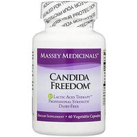 Massey Medicinals - Candida Freedom Yeast Overgrowth Digestive Cleanse - Natural Probiotic to Support Yeast Control & Gut Flora -60 Count