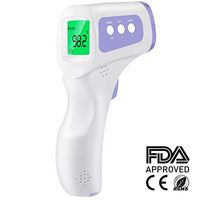 CocoBear Thermometer Baby Forehead Thermometer with Fever Alert Function, 3 in 1 Digital Medical Infrared Thermometer for Baby and Adults