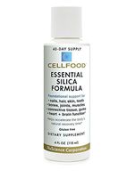 Cellfood Essential Silica Formula, 4 oz. Bottle - 40 Day Supply, Highly Effective, Contains Necessary Nutritional Co-Factors - Liquid for Superior Absorption - Gluten Free, GMO Free