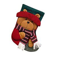 QIUUE Christmas Stockings Ornament Old Man Snowman Gift Bag Christmas Tree Decorations Gift Bag Christmas Socks