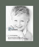 11x14 Olive / Forest Green Custom Mat for Picture Frame with 7x10 opening size (Mat Only, Frame NOT Included)