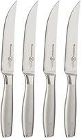 Messermeister Avanta Fine Edge Steak Knife Set, 4-Piece, Stainless Steel