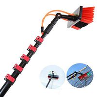 CDFHWL Window Clean 9M(30ft) Washing Set Equipment Telescopic Extension Pole Cleaning Kit Suitable, for Window Cleaning, Photovoltaic Panel Cleaning, Trucks