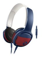 Philips SHO3305BOARD/28 O'Neill Cruz Headband Headphones, Blue/Red