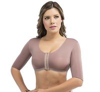 Colombian Posture Control with Doble Powernet Arm Fat Control Covers The Bust Firm Compression Post Surgical arm Compression Pulls Shoulders Back for Great Posture (Small) 14076