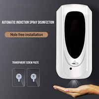 Iulove 1pc soap Dispenser, Hand-Mounted Wall-Mounted Spray Automatic Sensor Hand Cleaner,Portable No-wash Quick-Drying Dvanced Hand Sanitizer Soothing Gel