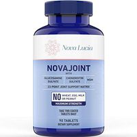 Best Joint Pain Relief Supplement, Natural Collagen Production Plus Vitamin C, Chondroitin Sulfate 100mg, MSM, Glucosamine 1000mg, Firm Skin, Strong Hair and Nails, for Men & Women 90 Tablets