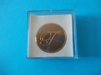 Crane & Co CIS2GF-US 10 Monogram Seals Gold Foil Letter"F" Made in USA