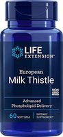 Life Extension European Milk Thistle-Advanced Phospholipid Delivery Softgels, 60 Count