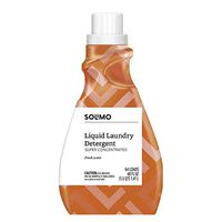 Amazon Brand - Solimo Concentrated Liquid Laundry Detergent, Fresh Scent, 64 loads, 48 fl oz