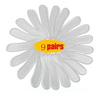 Gel Heel Grips Back Pads 9 Pairs - Silicone Heel Cushion - Shoes Boots High Heels Inserts Insoles Liners for Women and Men