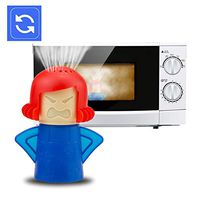 Kitchen Cleaning, MUMAX Angry Mama Microwave Cleaner Easily Cleans Microwave Oven Steam Cleaner Appliances for The Kitchen Refrigerator Cleaning (Blue)