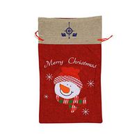 VAbBUQBWUQ Wind Rose On Top of Snails (1c) Santa Clause Drawstring Candy Goody Toy Gift Stocking Bag Holiday Wrapping Party Favors Presents Decorations