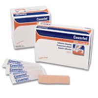 Coverlet 3/4 x 3 Fabric Adhesive Bandages Strips 100 ea (Pack of 2)