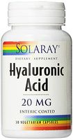 Solaray Hyaluronic Acid Capsules, 20mg, 30 Count