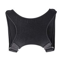 Back Corrector Universal Sitting Posture Anti-Humpback Shoulder Strap Back Correction Belt Pain Relief (Color : Black)