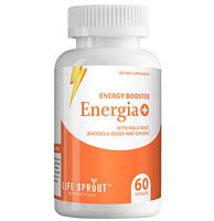 Energia + with Macs Root, Ginseng, Acai Fruit for an Energy Boost, Improved Circulation and Increased Metabolism - 60 Capsules