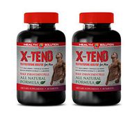 Testosterone Booster and libido for Men - X-TEND - Testosterone Booster for Men - tribulus terrestris Herbal Supplement - 2 Bottles 120 Tablets