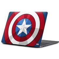 Skinit Decal Laptop Skin for MacBook Pro 15-inch (2016-17) - Officially Licensed Marvel/Disney Captain America Emblem Design
