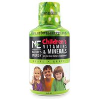 Nature's Energy Children's All-in-One Vitamins & Minerals | Liquid Vitamin Supplement | 16 oz Bottle