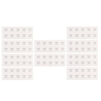 dailymall 10 X 10pcs Thank You Adhesive Sealing Stickers Envelope Sticker